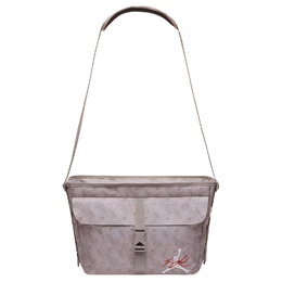 Jordan Полиэстеровая наплечная сумка через плечо обычная унисекс Puzzle Stone Gray, Mystery Stone Gray dv5362-001 | mystery stone gray