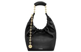 Сумка женская черная Nappa Sheepskin Trumpets Loewe a914nchx01-1100