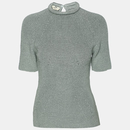 Fendi: Голубая футболка  Blue