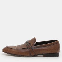 Tod's: Коричневые туфли  Double T