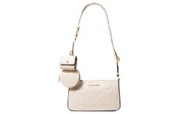 Сумка через плечо Jet Set из кожи молочного белого цвета Michael Kors 35f3gtvc1l-289
