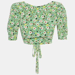 Miu Miu: Зелёный топ 