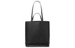 Сумка женская большая черная из кожи коровы Kelli Michael Kors 35t0gx9t3t-001