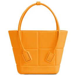BV ARCO Резиновая Сумка Мини Женская Оранжевая Bottega Veneta 691194v14i07010