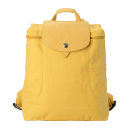 Le Pliage Canvas With Leather Рюкзак Женский Пшенично-желтый Longchamp 1699919a81