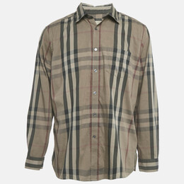 Burberry Brit: Коричневая рубашка 