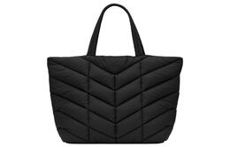 Сумка-шоппер из переработанного нейлона, черная, мужская Saint Laurent 752888-facer-1000