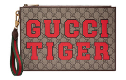 Сумка-клатч из кожи с канвасом Gucci Ebony/Brown 688378-us7dc-9395
