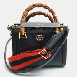 Gucci Black Diana Tote Bag 1051478