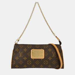 Louis Vuitton: Коричневая сумка 