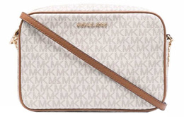 Сумка кросс-боди Jet Set Canvas через плечо женская ванильная Michael Kors 32f1gj6c7b-150