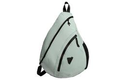 Полиамидная сумка-слинг унисекс цвета пыльный зеленый Adidas jj2173 | dusty green