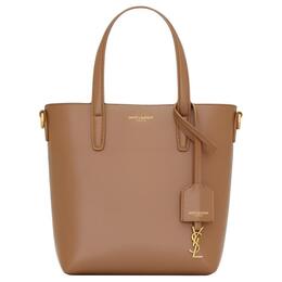 Кожаная сумка через плечо мини женская ярко-коричневая Saint Laurent 773995-aaddi-2536