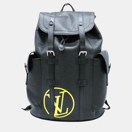 Louis Vuitton Black Christopher Pm Epi Lv Circle Leather Backpack 1088532