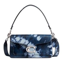 Сумка через плечо Tabby из гладкой кожи Coach для женщин, цвет морская синева cu082-lhngb