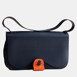 Hermes: Синяя сумка 