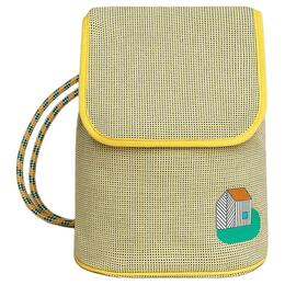 Рюкзак из холста женский лимонно-зеленый Hermes h103761m03 | lemon & green