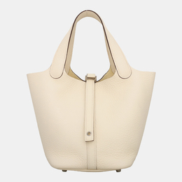 Hermes Nata Clemence Leather Picotin Lock 18 Bag 1147380