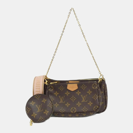 Louis Vuitton Brown Monogram Multi Pochette Accessoires Shoulder Bag 1153673
