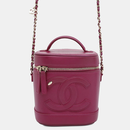 Chanel: Фиолетовая сумка 