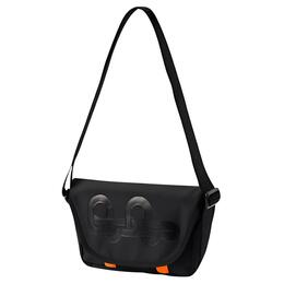 Сумка-мессенджер из ткани через плечо кроссбоди унисекс черная Puma 07852401 | black