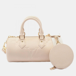 Louis Vuitton Creme Monogram Empreinte Papillon BB Shoulder Bag 1157037