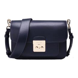 Сумка через плечо Sloan Leather Camera Bag большого размера для женщин темно-синяя Michael Kors 30t7gs9l3l-414