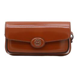 Robinson Spazzolato Прямоугольная Сумка Через Плечо Темно-Сиенна Tory Burch 161831-223