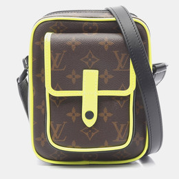 Louis Vuitton Christopher Wearable Wallet Brown/Green Monogram Canvas Shoulder Bag 1167717