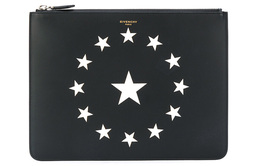 Женская кожаная клатч Givenchy Unisex Black bk06072772-004