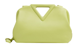 Сумка через плечо из кожи коровы цвета морской травы Bottega Veneta 652446-vcp40-3458