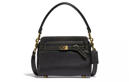 Сумка через плечо Tate Leather, Кроссбоди, Кожаная, Женская, Черная Coach c2585-b4bk