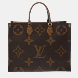 Louis Vuitton: Коричневая сумка 
