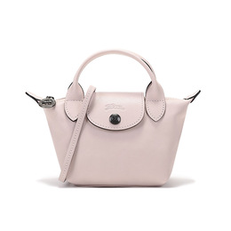 Le Pliage Cuir Сумка-пельмень из овчины, Мини-кроссбоди для женщин Светло-розовый Longchamp 10147757p53