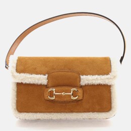 Gucci Horsebit Mini Suede Shoulder Bag 1173840