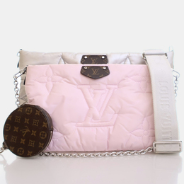 Louis Vuitton Pillow Multi Pochette Accessoires Pink/Silver Econyl Nylon Crossbody Bag 1169514