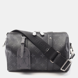 Louis Vuitton City Keepall Black Monogram Eclipse Canvas Shoulder Bag 1176910