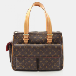 Louis Vuitton: Коричневая сумка  Multipli Cite