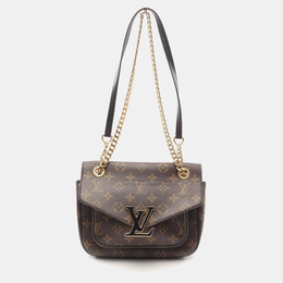 Louis Vuitton Passy Brown Monogram Canvas Shoulder Bag 1176906