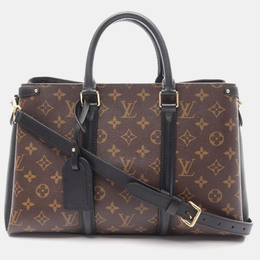 Louis Vuitton Soufflot MM Brown Monogram Canvas Shoulder Bag 1176650