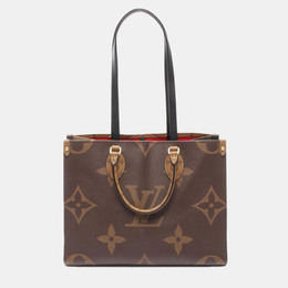 Louis Vuitton: Бежевая сумка-шоппер 