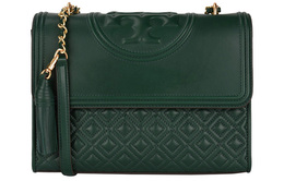 Цепная строчка Fleming Кожаный наплечный ремень Сумка через плечо Средний размер Женская Jasper Tory Burch 43833-318