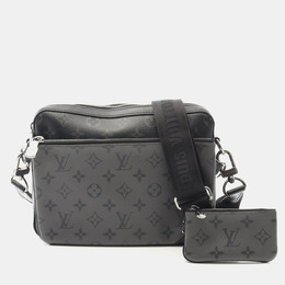 Louis Vuitton Trio Messenger Monogram Eclipse Canvas Black Shoulder Bag 1177073