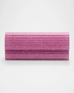 Блестящий клатч Sweetie Jimmy Choo, цвет Lmagslvr prod275180172 | lmagslvr