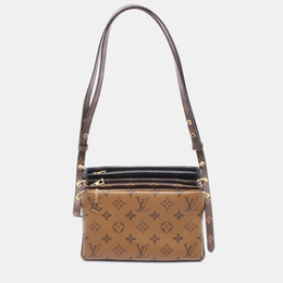 Louis Vuitton Pochette LV Monogram Reverse Canvas Clutch Bag 1181507