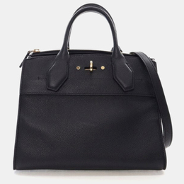 Louis Vuitton City Steamer PM Black Calfskin Tote Bag 1184650