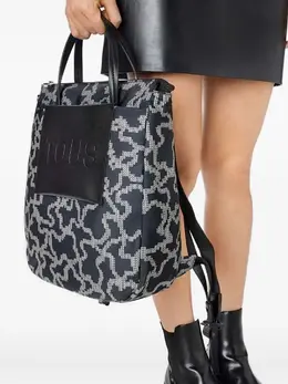Tous Kaos logo-motif backpack 30807136