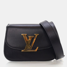 Louis Vuitton Vivienne Black Calfskin Shoulder Bag 1184598