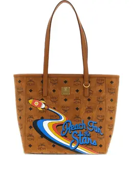 MCM small Toni Visetos-monogram canvas tote bag 31803771