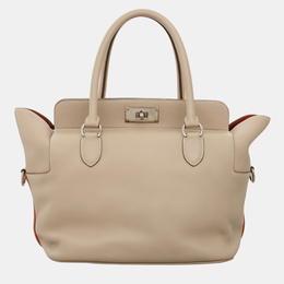 Hermes: Бежевая сумка 